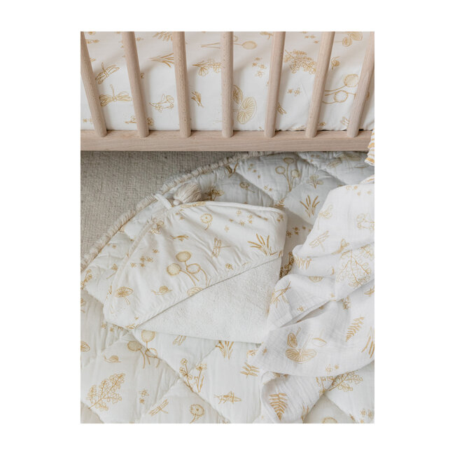 Botanica Hooded Towel, Marigold