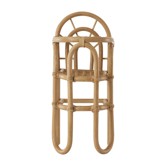 Rattan Rainbow Doll Chair, Natural