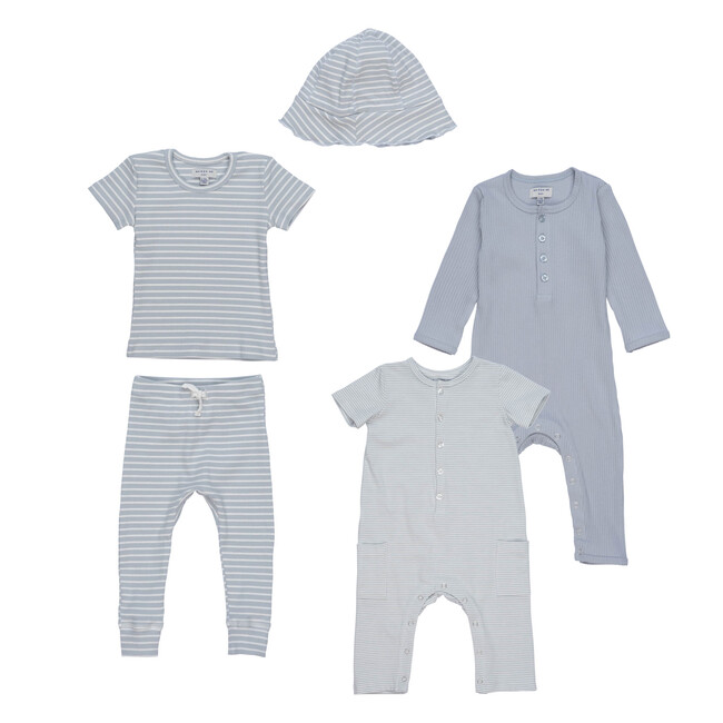 5 Piece Baby Set, Blue