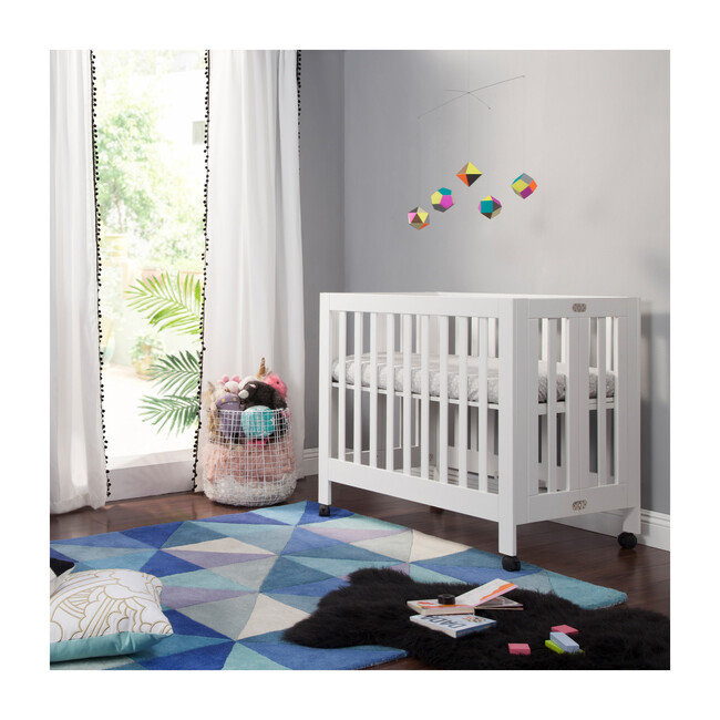 Origami Mini Crib, White