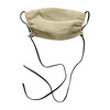 Womens Linen Face Mask, Natural - Face Masks - 1 - thumbnail