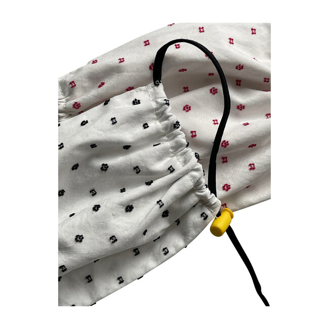Kids Cotton Face Mask 2 Pack, Black Dot and Red Dot