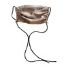 Womens Silk Face Mask, Dusty Plum - Face Masks - 2