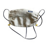 Mens Linen Face Mask, Natural - Face Masks - 4