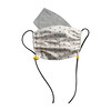 Kids Cotton Face Mask, Red Swiss Dot - Face Masks - 3