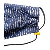 Mens Cotton Face Mask, Indigo - Face Masks - 2