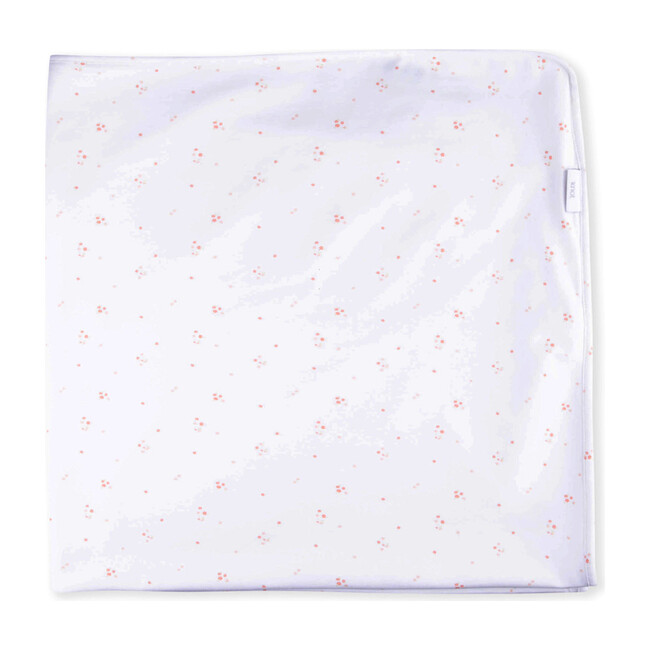 Liz Organic Cotton Blanket, Flowers