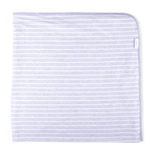 Lacy Organic Cotton Blanket, Light Grey