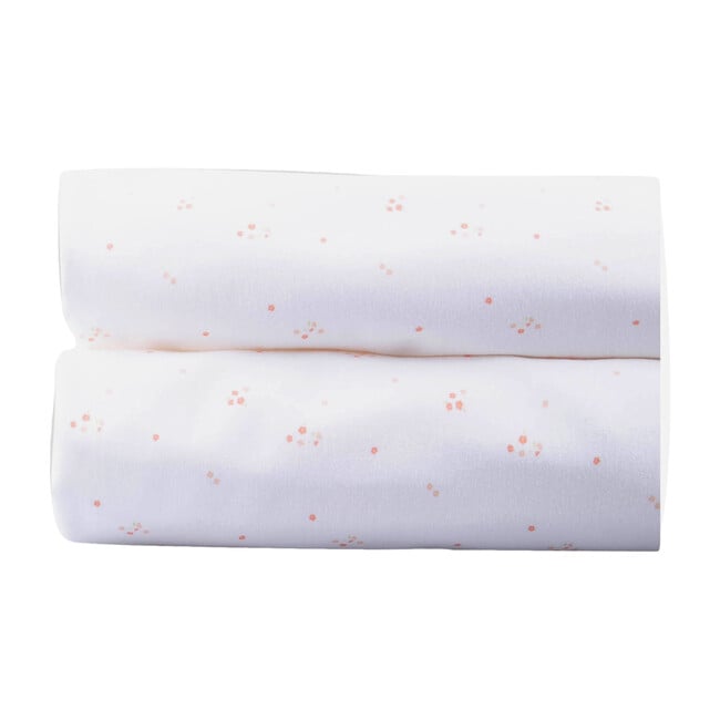 Liz Organic Cotton Blanket, Flowers