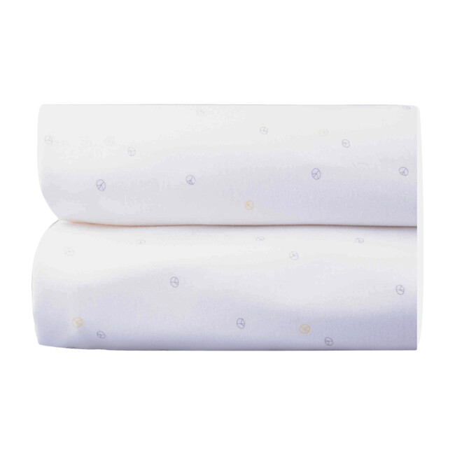Liz Organic Cotton Blanket, Peace