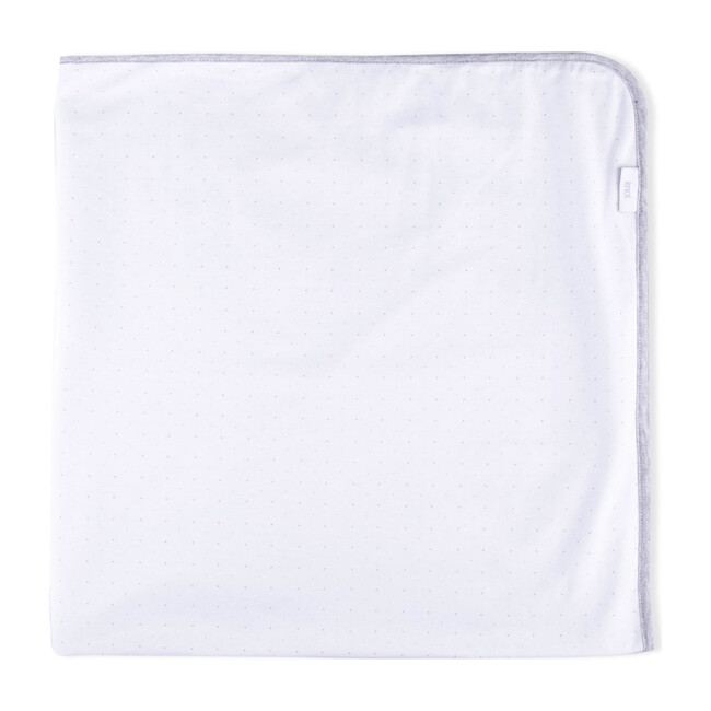 Lacy Organic Cotton Blanket, Grey