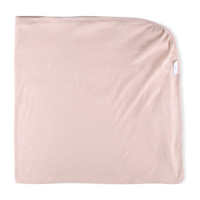 Lora Organic Cotton Blanket, Blush