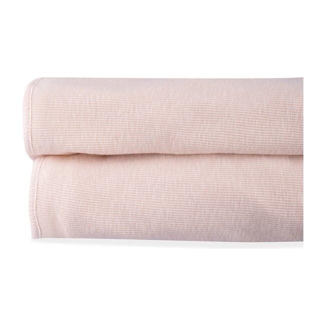 Lora Organic Cotton Blanket, Blush