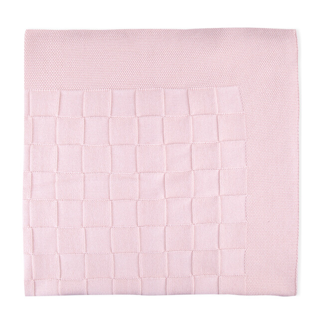 Joy Tricot Blanket, Pink