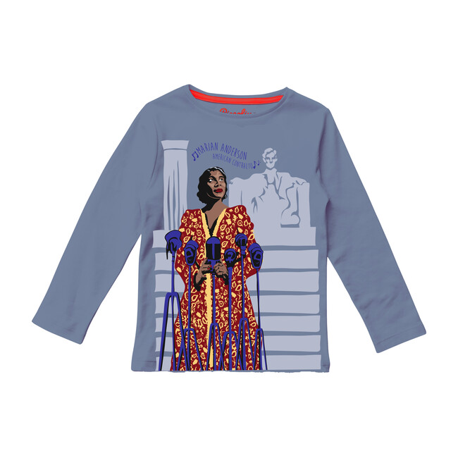 Marian Anderson Long Sleeve Trailblazer Tee Piccolina Tops
