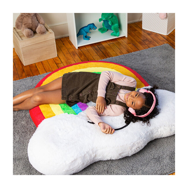 Floor Play Cushion, Rainbow