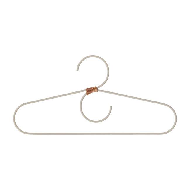 Set of 2 Tiny Fuku Hangers, Clay