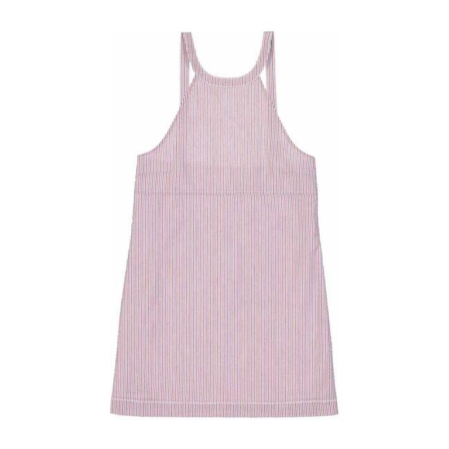 Heather Dress, Pinstripe Seersucker - Dresses - 1