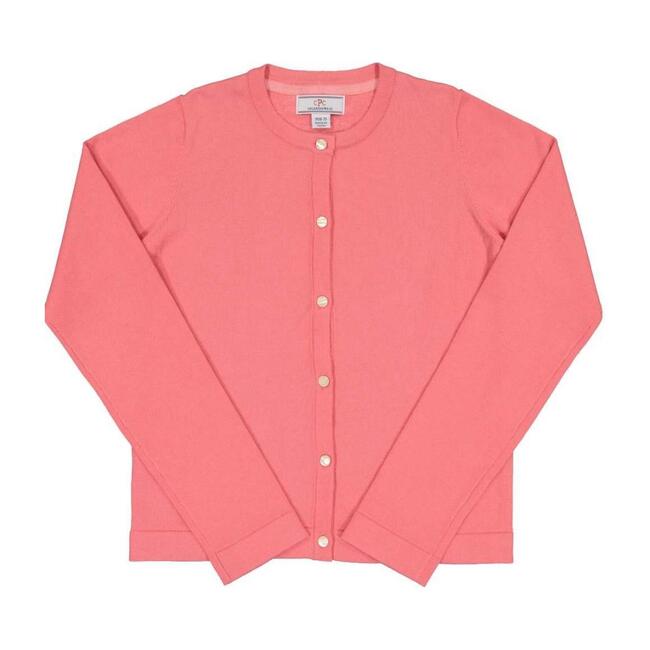 Rachel Cardigan, Sunkissed Coral - Sweaters - 1