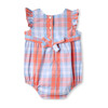 Beatrice Bubble, Placid Blue Plaid - Onesies - 2