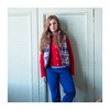 Carter Greenwich Cotton Plaid Puffer Vest, Greenwich Plaid - Vests - 2