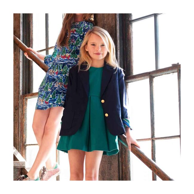 Arden Ponte Dress, Cadium Green - Dresses - 2