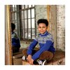 Josh Bright Blue Fairisle, Bright Blue - Sweaters - 2