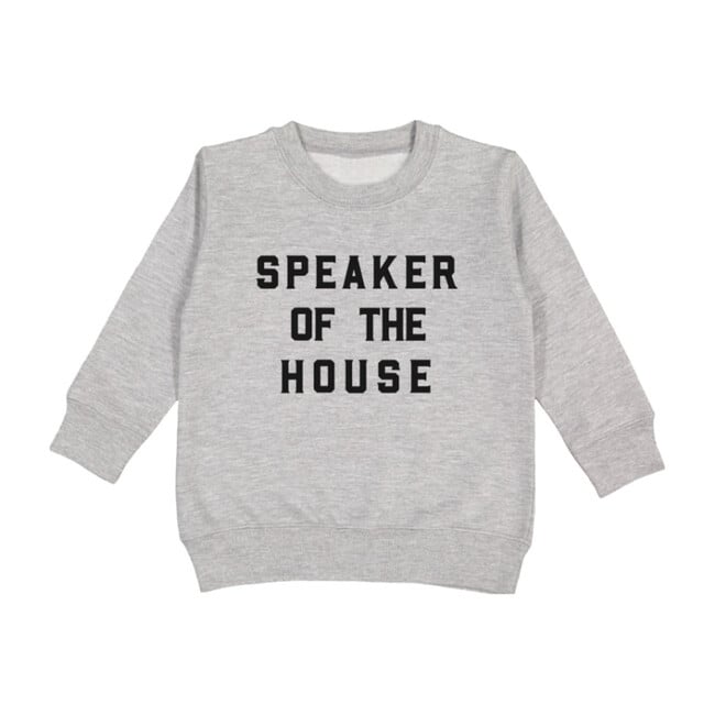 Speaker of the House Pullover, Light Grey