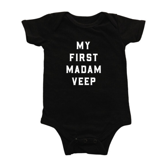 My First Madam Veep Bodysuit, Black - Onesies - 1