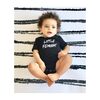 Little Feminist Bodysuit, Black - Onesies - 2