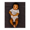 J'adore Dada Bodysuit, Light Grey - Onesies - 2