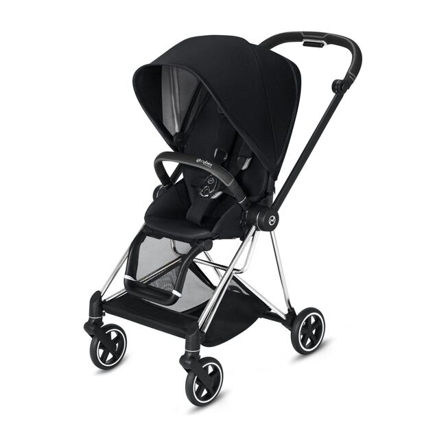 Mios 2 One Box Solution, Chrome/Black Frame + Premium Black Seat