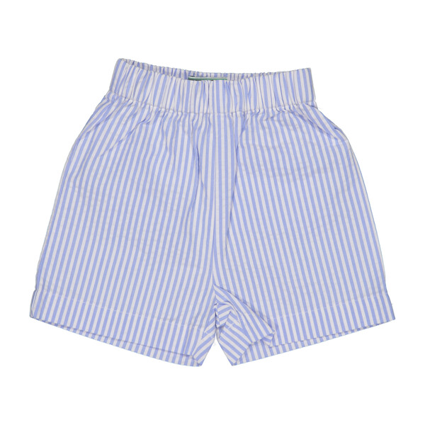 Dylan Seersucker Shorts, Blue/White - Classic Prep Shorts | Maisonette