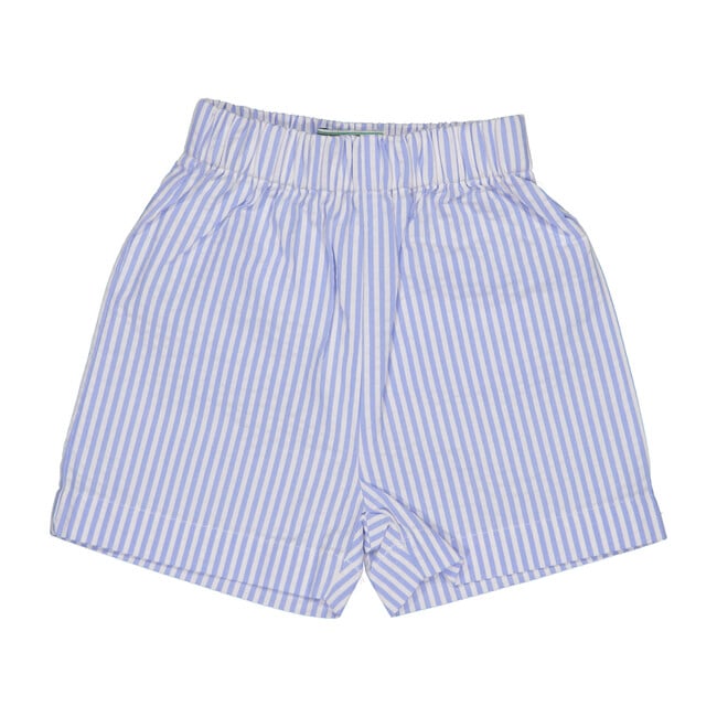 Dylan Seersucker Shorts, Blue/White - Classic Prep Shorts | Maisonette