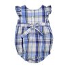 Beatrice Bubble, Blue Plaid - Onesies - 2