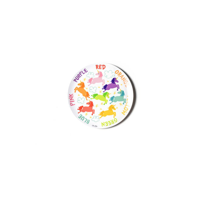 Unicorn Colors Melamine Dinner Plate - Tableware - 1