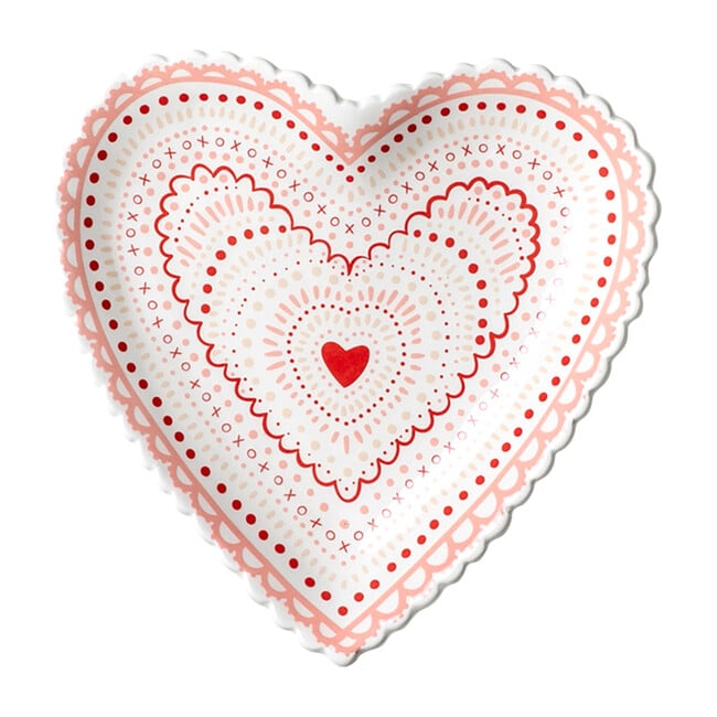 Heart Doily Plate - Tableware - 1