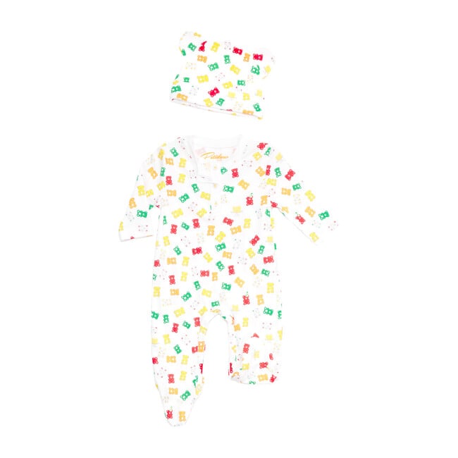 Gummy Bear Party Onesie & Hat, Multi