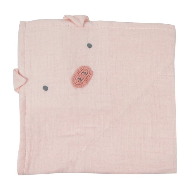 Pig Muslin Swaddle Blanket