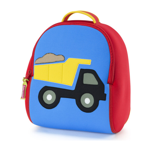 Truck Backpack, Red and Blue Kids Boy Accessories Bags