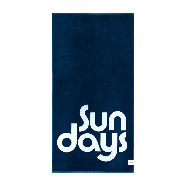 Luxe Towel, Indigo