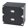 Anew 2-Drawer Campaign Dresser, Blue - Dressers - 2