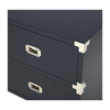 Anew 2-Drawer Campaign Dresser, Blue - Dressers - 3