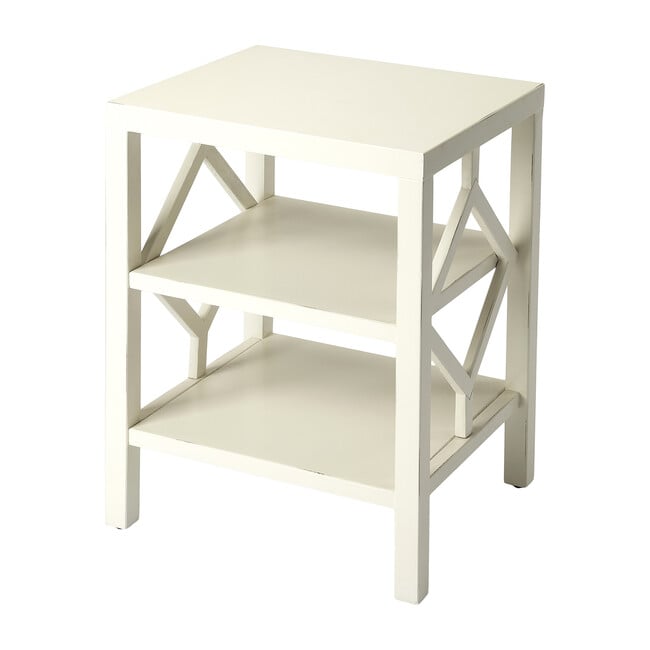 Halcyon Side Table, White