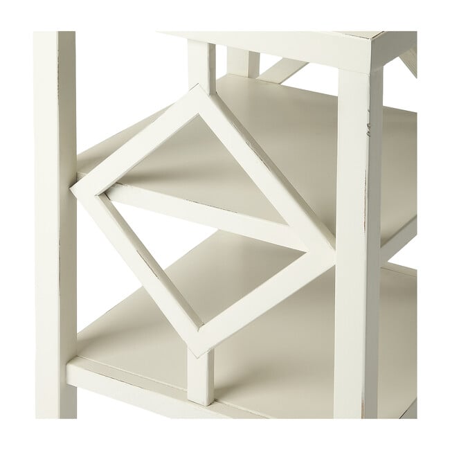 Halcyon Side Table, White