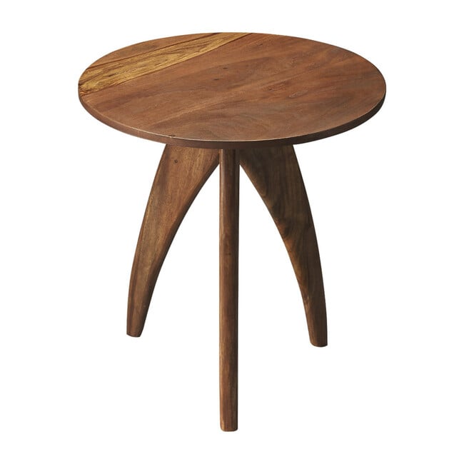 Lautner Wooden Accent Table, Natural - Accent Tables - 1