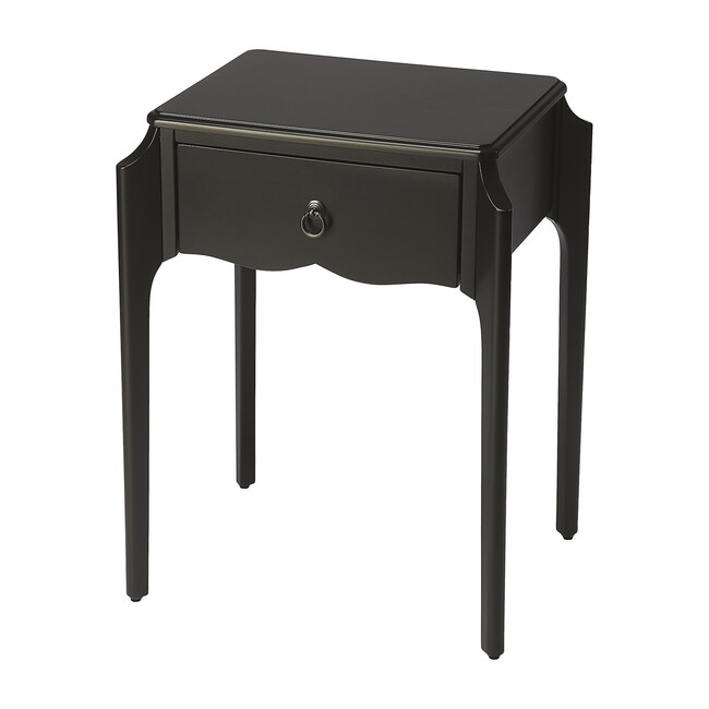 Wilshire Nightstand, Black - Nightstands - 1