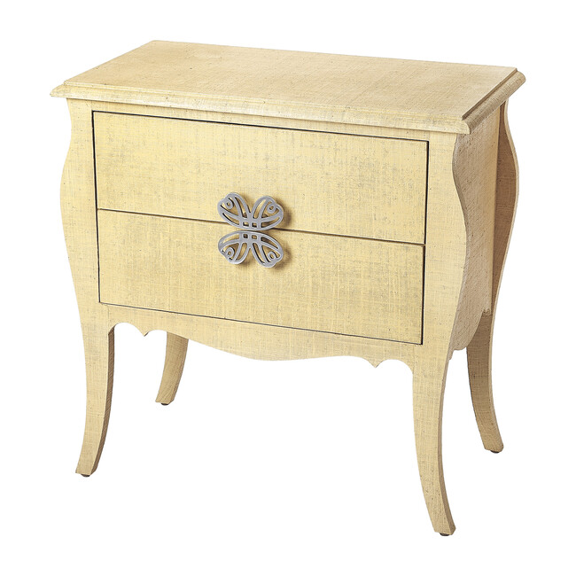 Felicia Accent Chest, Natural Raffia - Dressers - 1