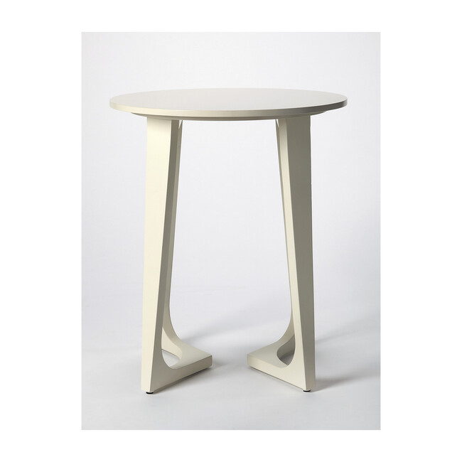 Devin Accent Table, White