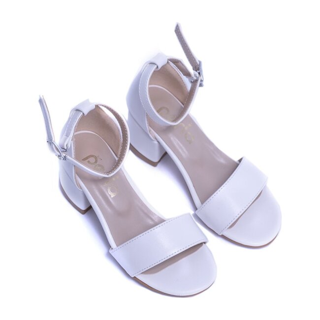 Sandal Strap Heels, Snow White